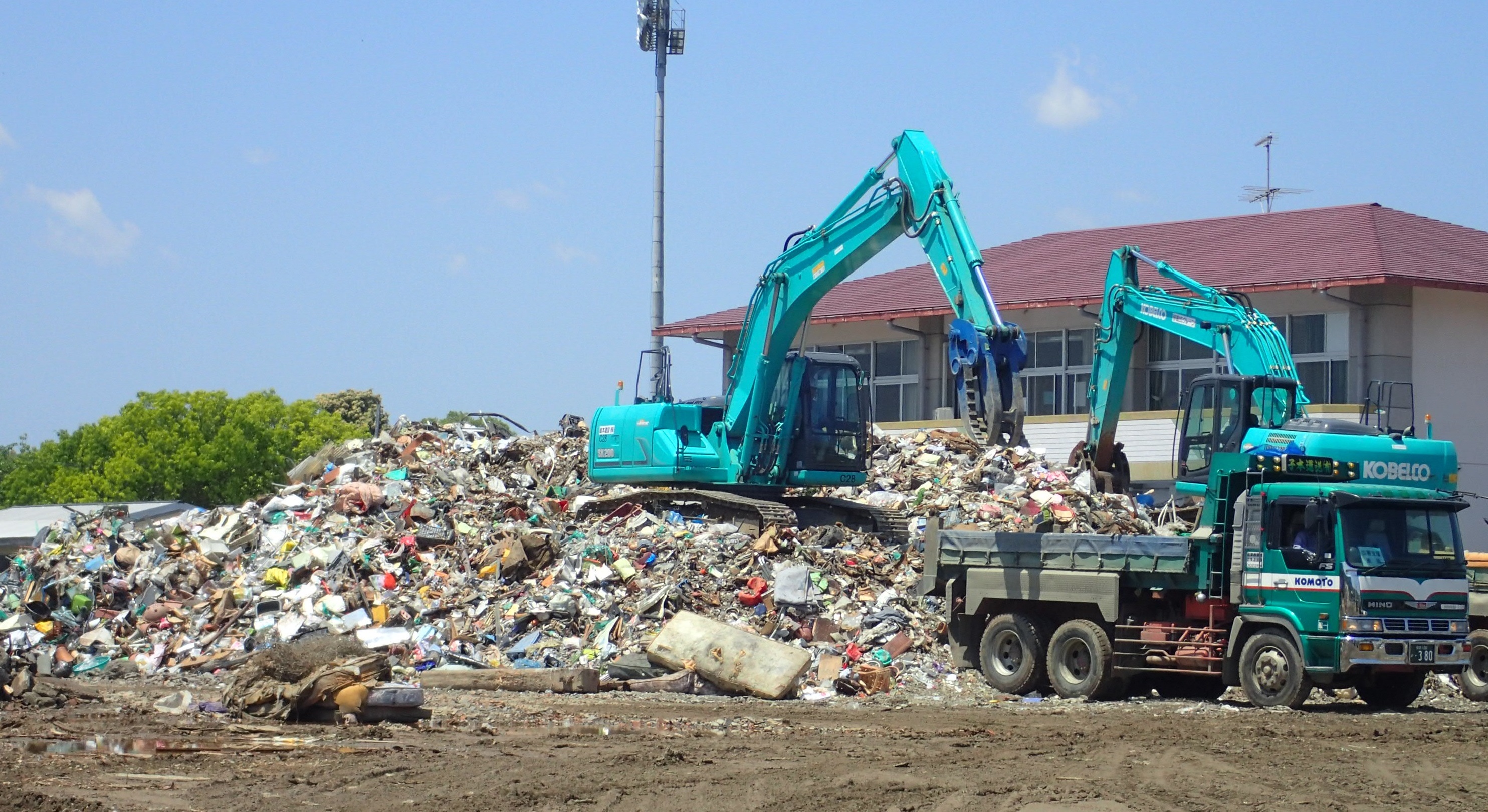 災害廃棄物処理に関する取組のイメージ画像